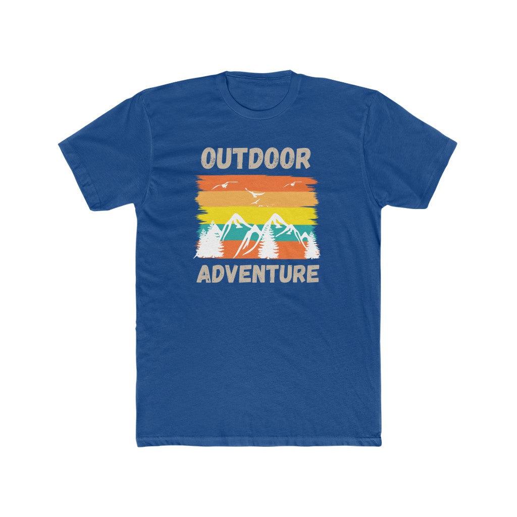 Outdoor Adventure-Men's Cotton Crew Tee