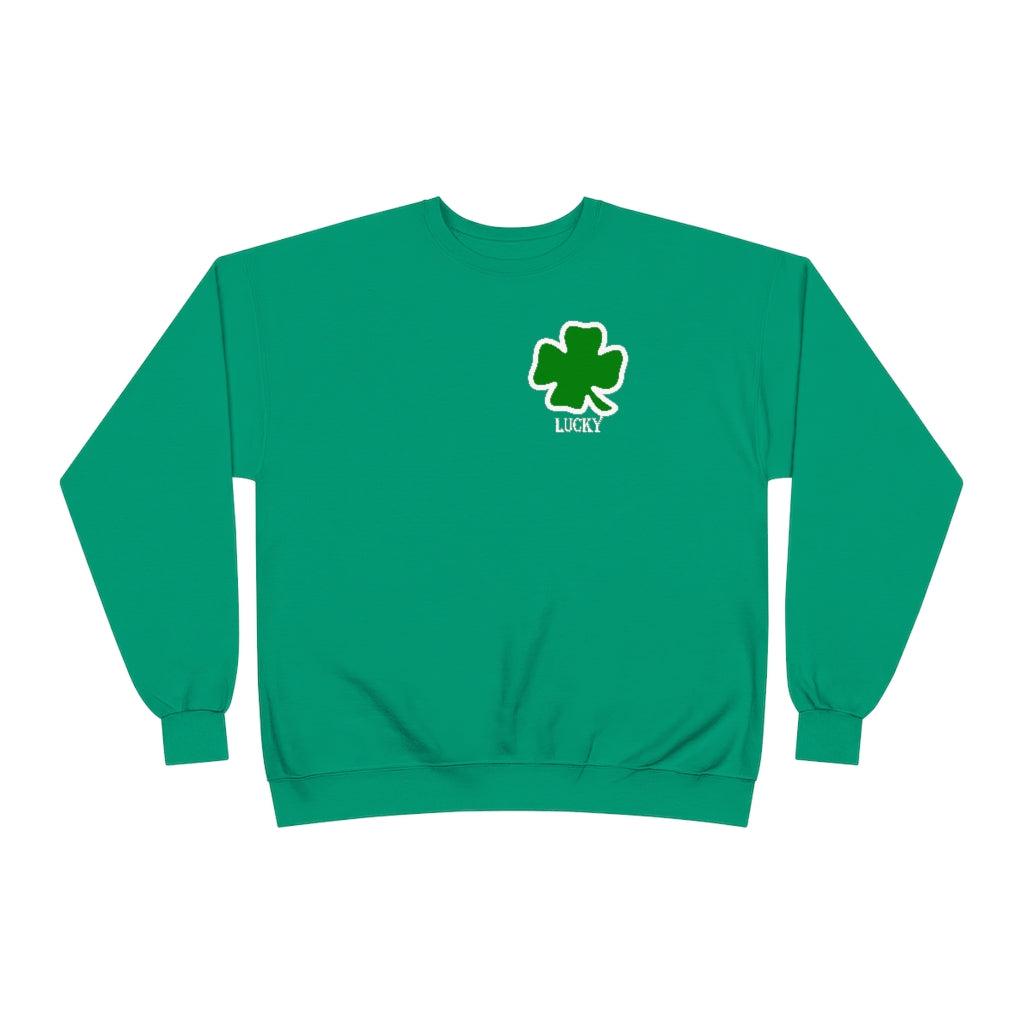 Shamrock Dis Parddy-Unisex EcoSmart® Crewneck Sweatshirt - ACRC Designs