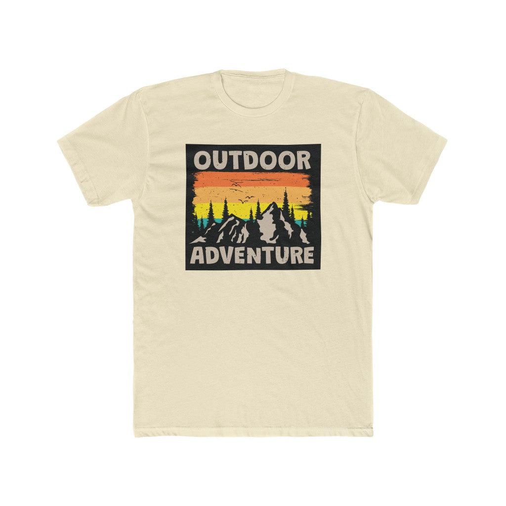 Outdoor Adventure-Men's Cotton Crew Tee