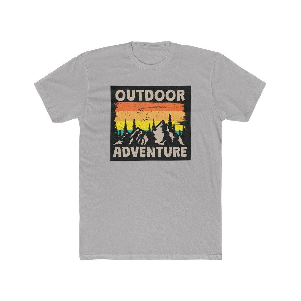 Outdoor Adventure-Men's Cotton Crew Tee