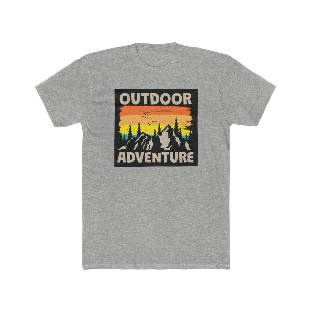 Outdoor Adventure-Men's Cotton Crew Tee