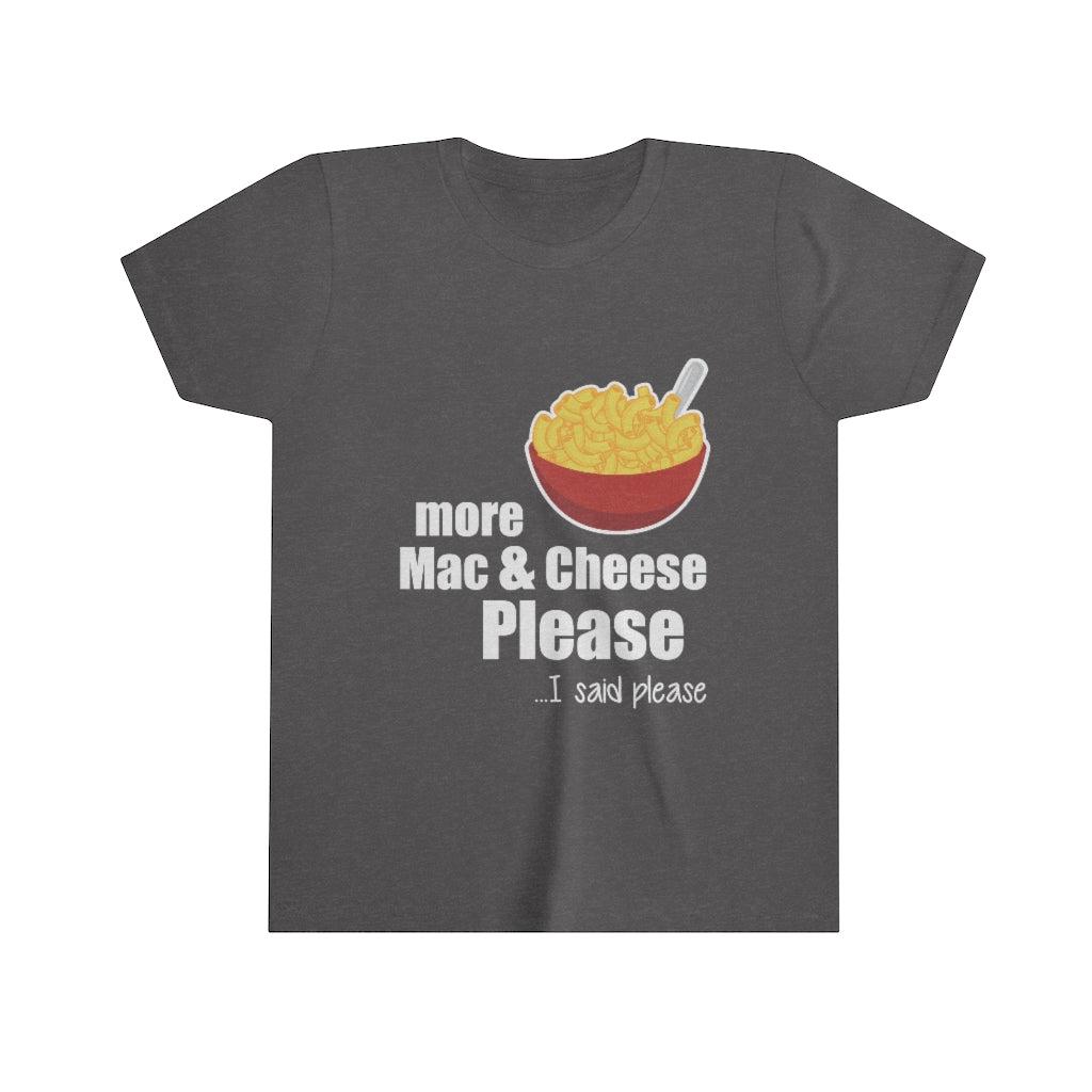 MacNCheese-Youth Short Sleeve Tee - ACRC Designs