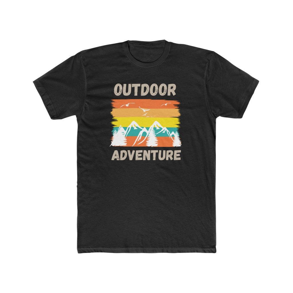 Outdoor Adventure-Men's Cotton Crew Tee