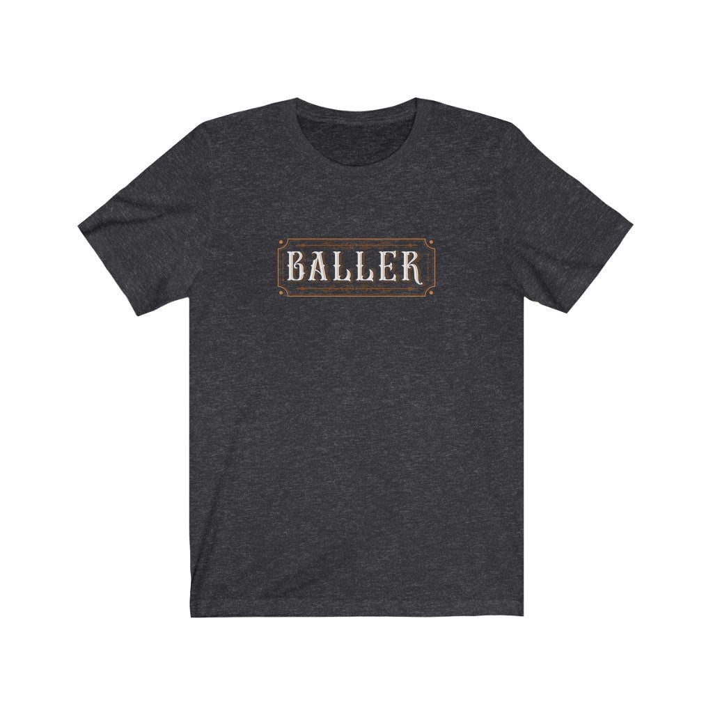 Baller-Unisex Jersey Short Sleeve Tee - ACRC Designs