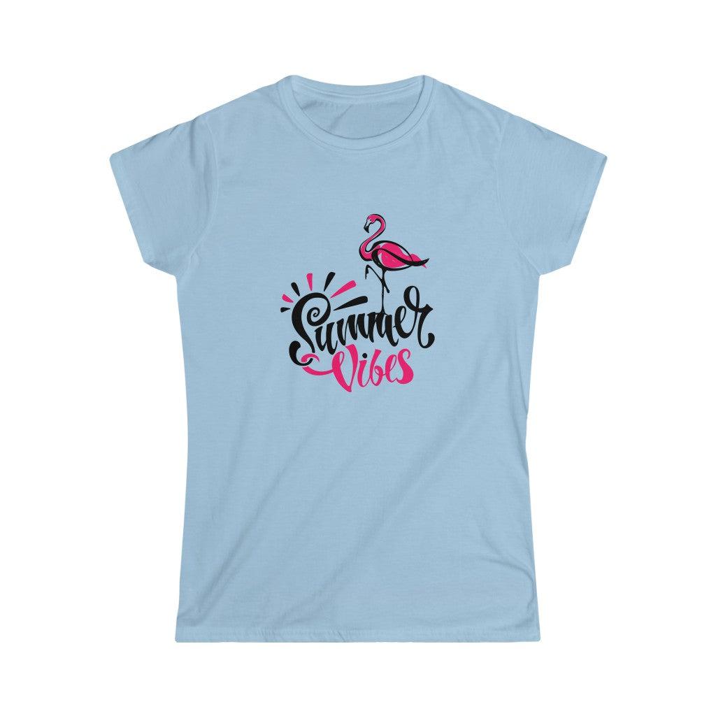 Summer Vibes-Women's Softstyle Tee-T-Shirt-ARC Designs