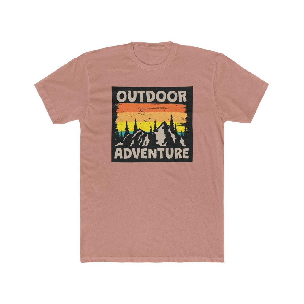 Outdoor Adventure-Men's Cotton Crew Tee