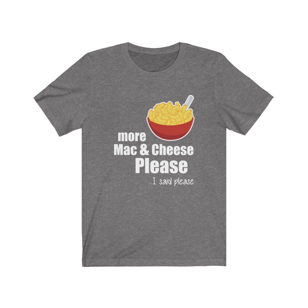 MacNCheese-Unisex Jersey Short Sleeve Tee - ACRC Designs