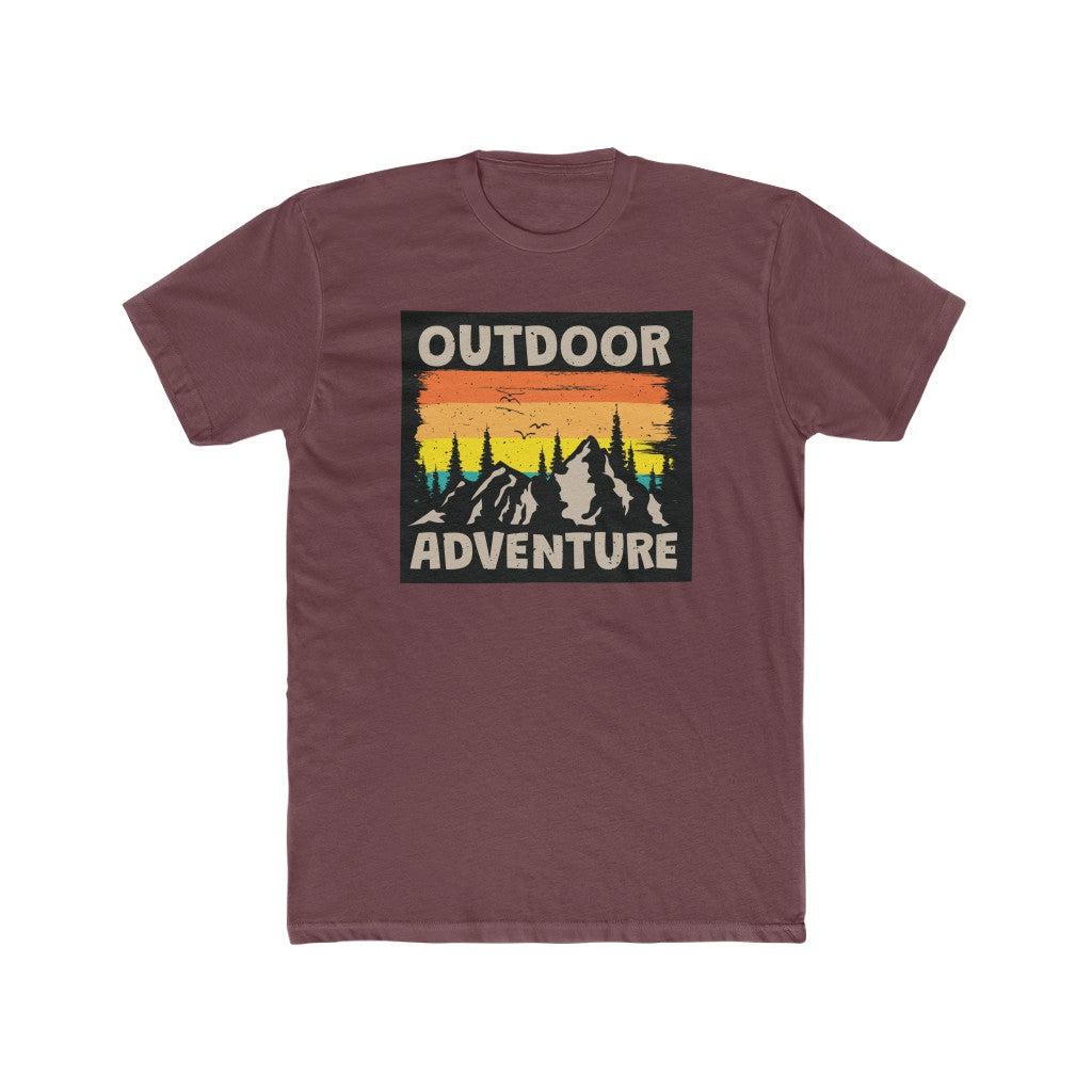 Outdoor Adventure-Men's Cotton Crew Tee