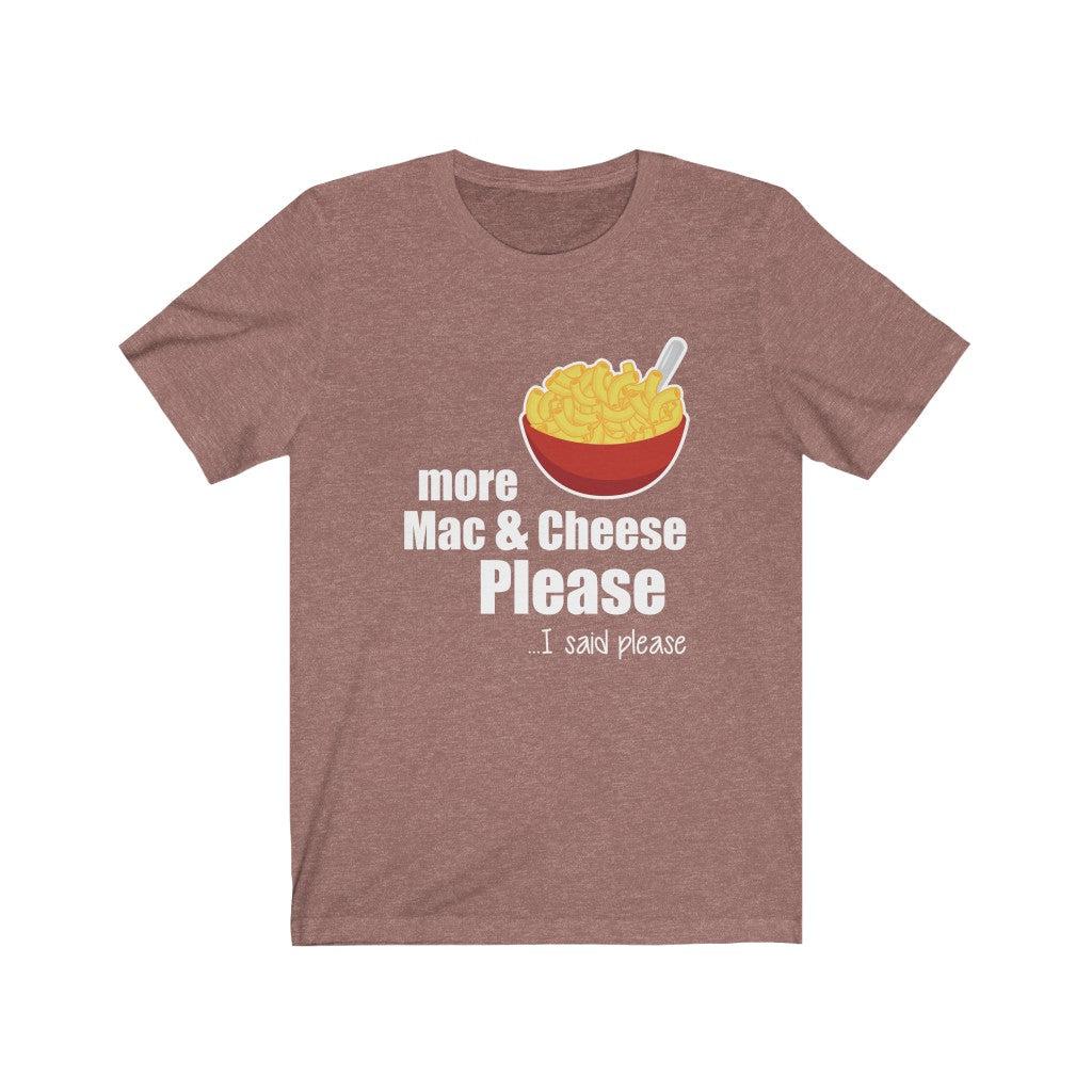 MacNCheese-Unisex Jersey Short Sleeve Tee - ACRC Designs