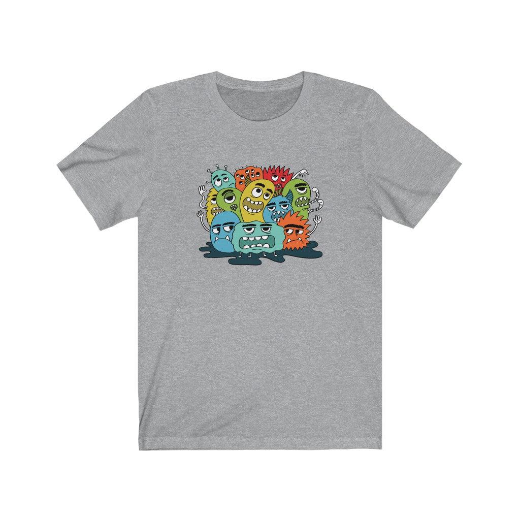 Monsters-Unisex Jersey Short Sleeve Tee - ACRC Designs