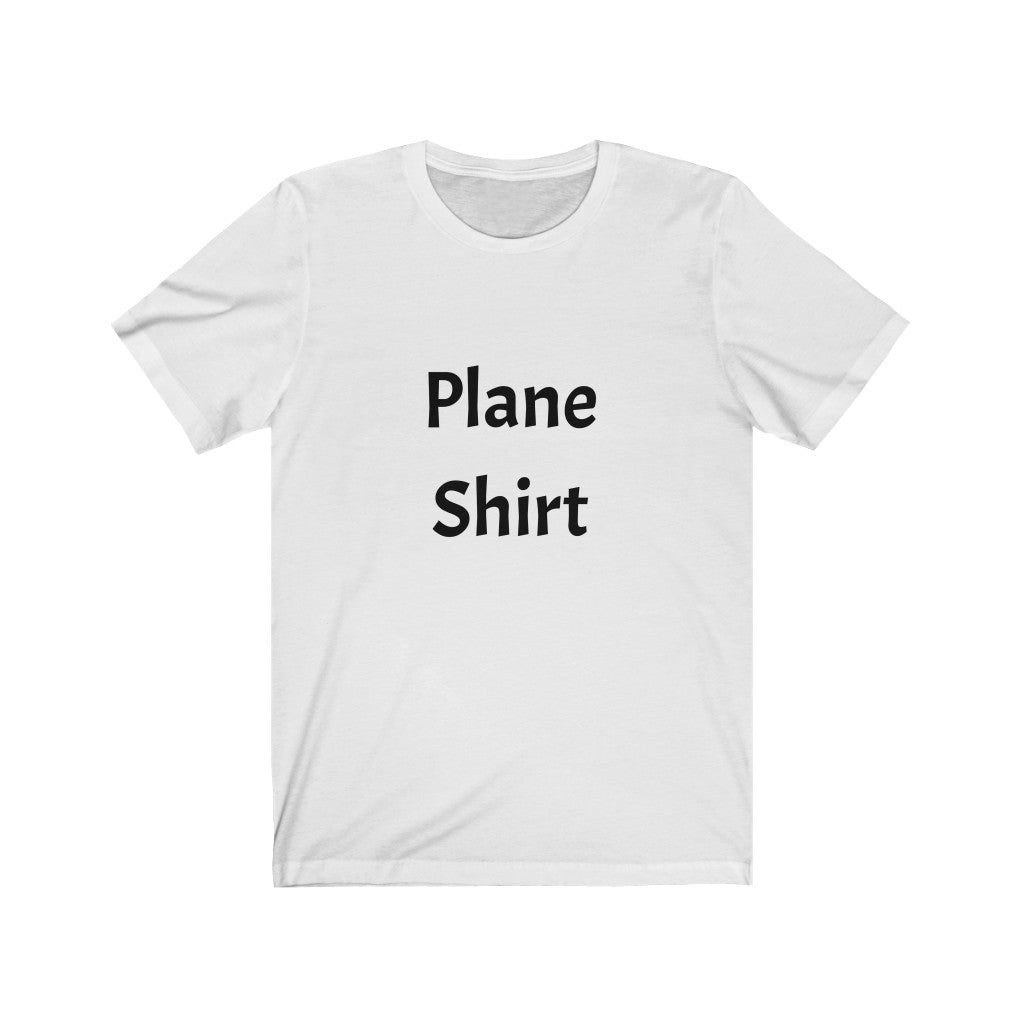 Plane Shirt-Unisex Jersey Short Sleeve Tee - ACRC Designs