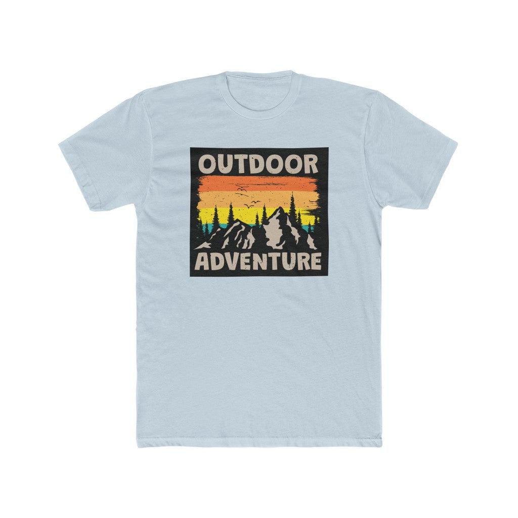 Outdoor Adventure-Men's Cotton Crew Tee