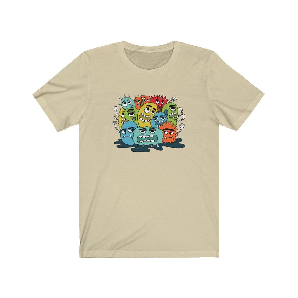 Monsters-Unisex Jersey Short Sleeve Tee - ACRC Designs