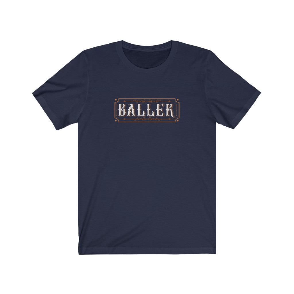 Baller-Unisex Jersey Short Sleeve Tee - ACRC Designs