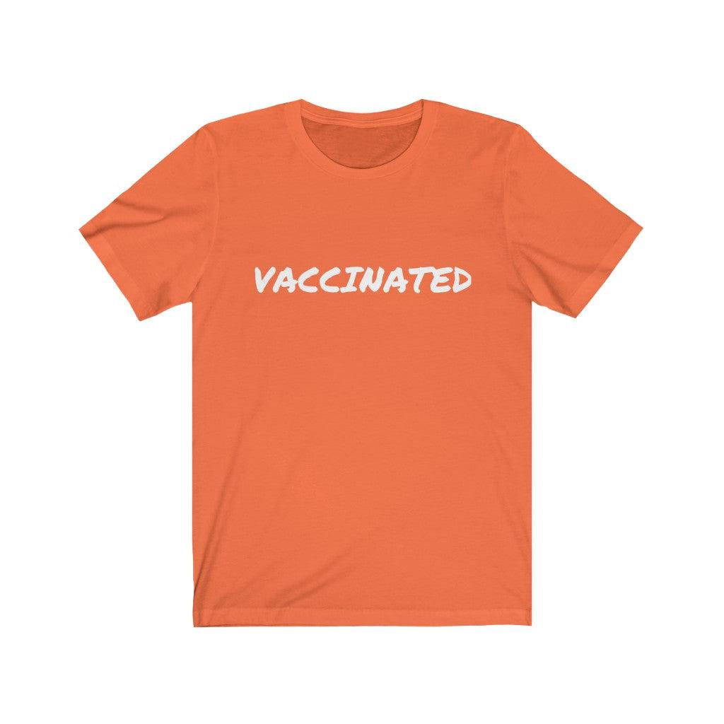 Vaccinated-Unisex Jersey Short Sleeve Tee-T-Shirt-ARC Designs