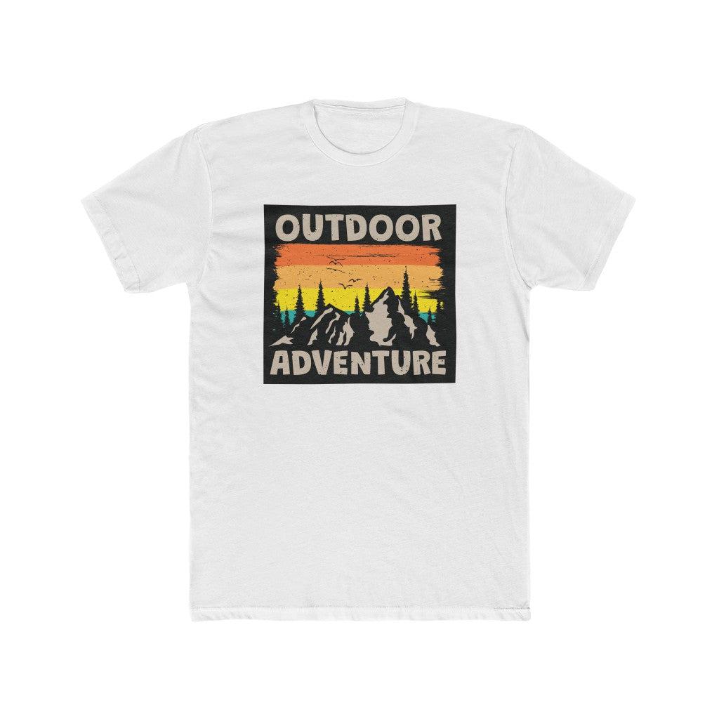 Outdoor Adventure-Men's Cotton Crew Tee