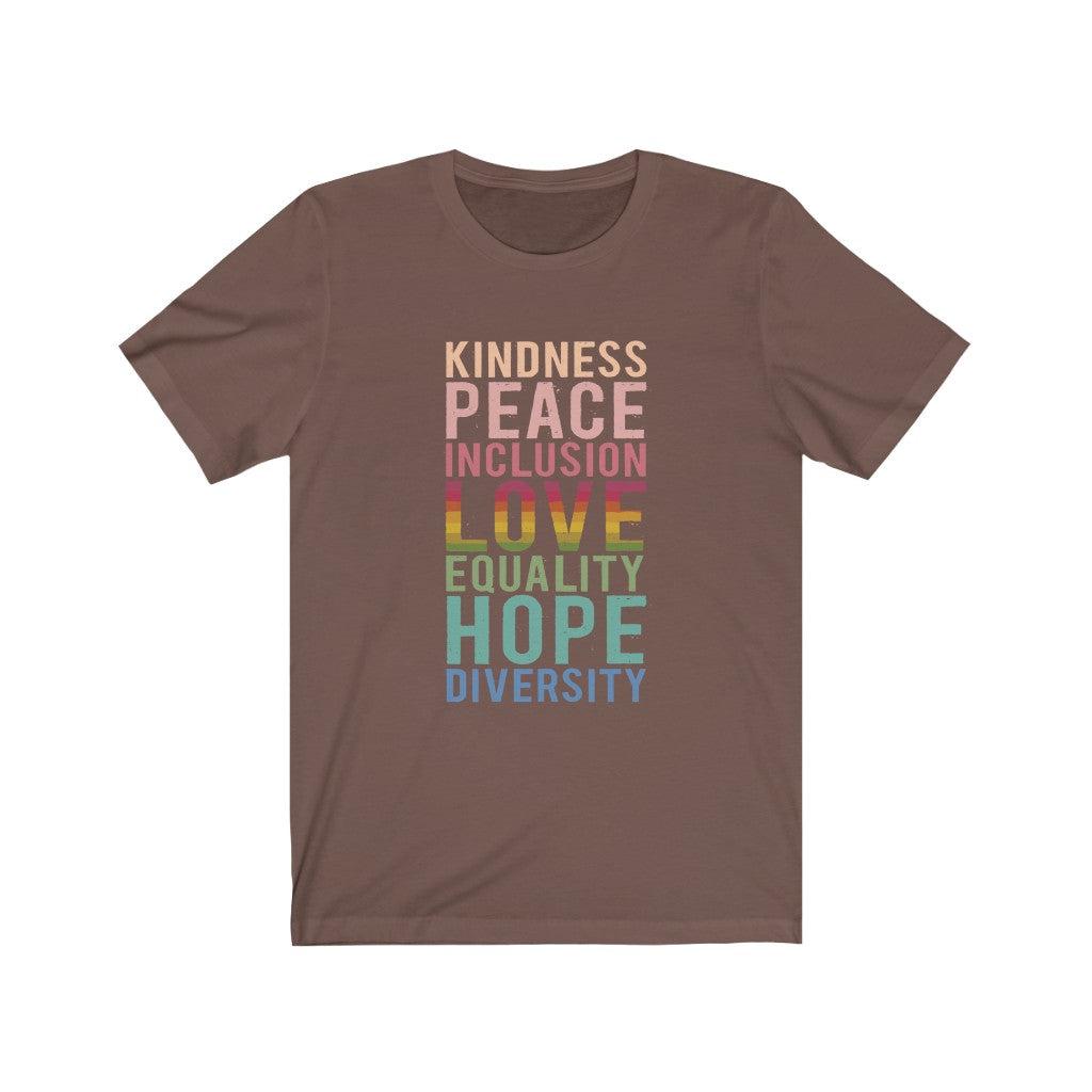 Peace Love Hope-Unisex Jersey Short Sleeve Tee-T-Shirt-ARC Designs