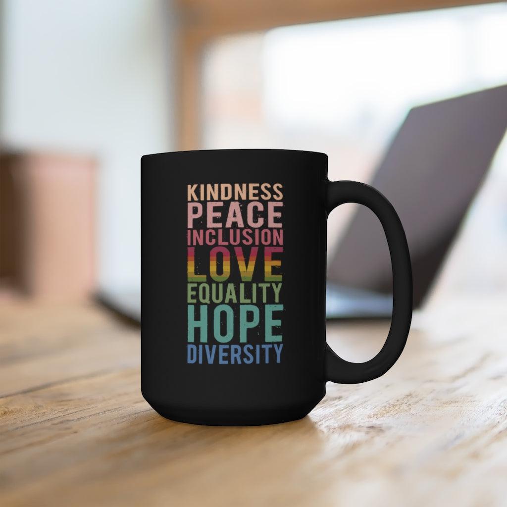 Peace + Love + Hope 15oz Mug-Mug-ARC Designs